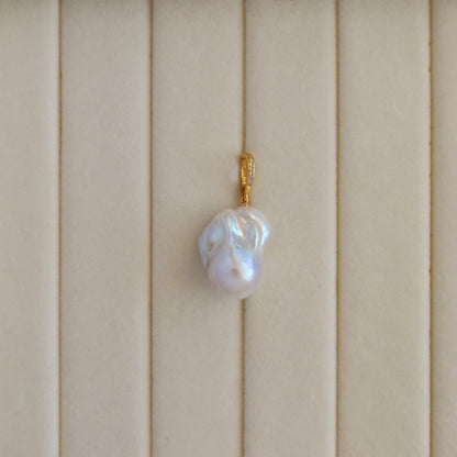 Baroque Pearl Pendant - 2