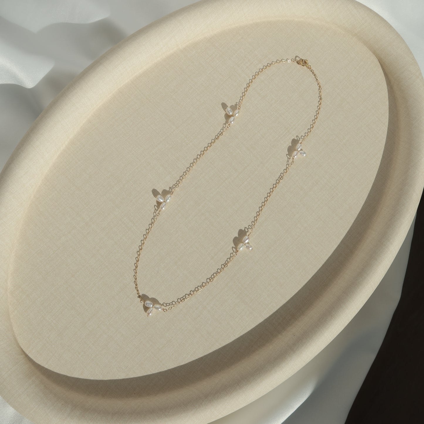 Iris Pearl Necklaces