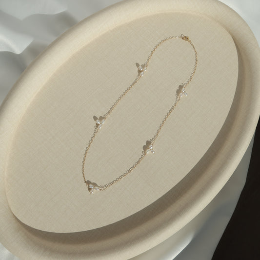 Iris Pearl Necklaces