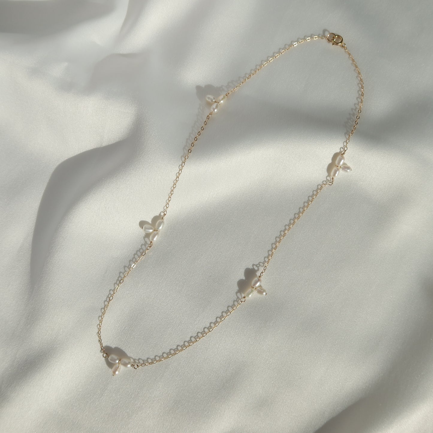 Iris Pearl Necklaces