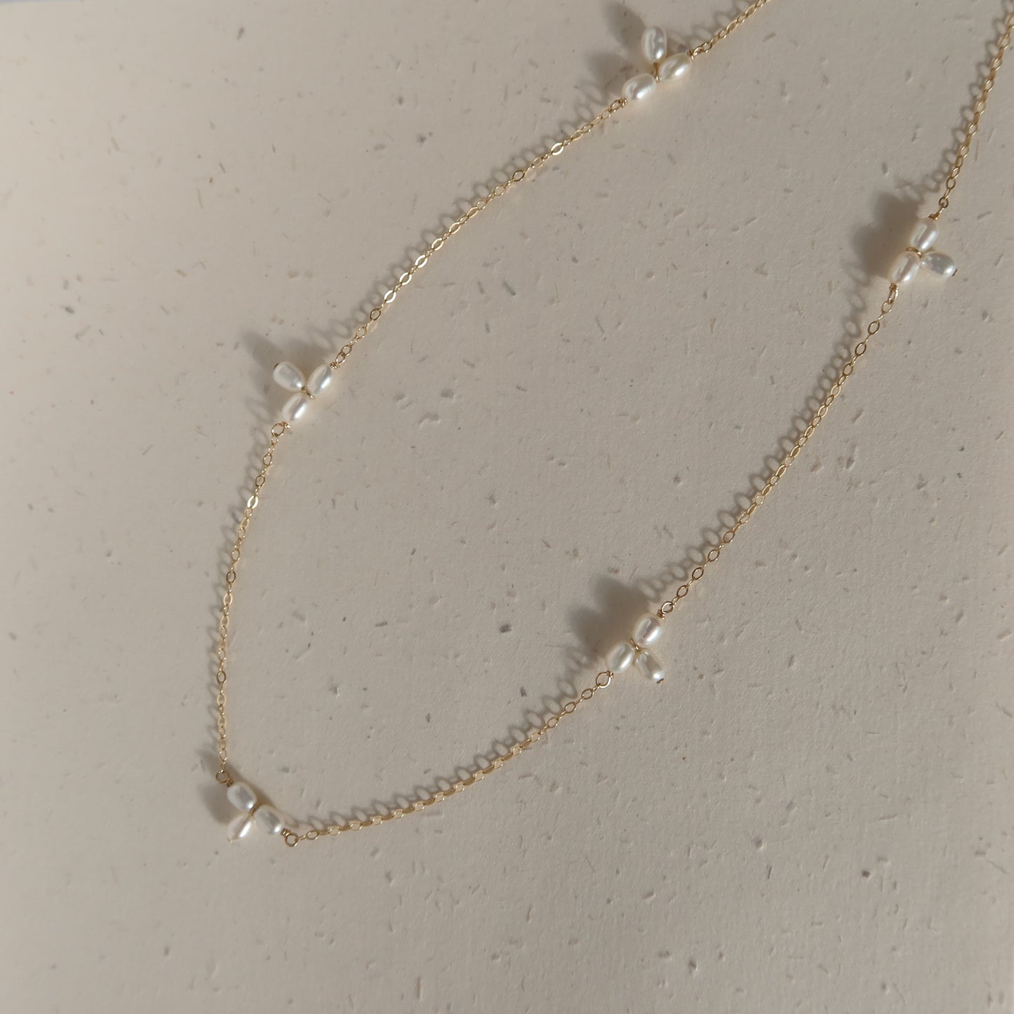 Iris Pearl Necklaces