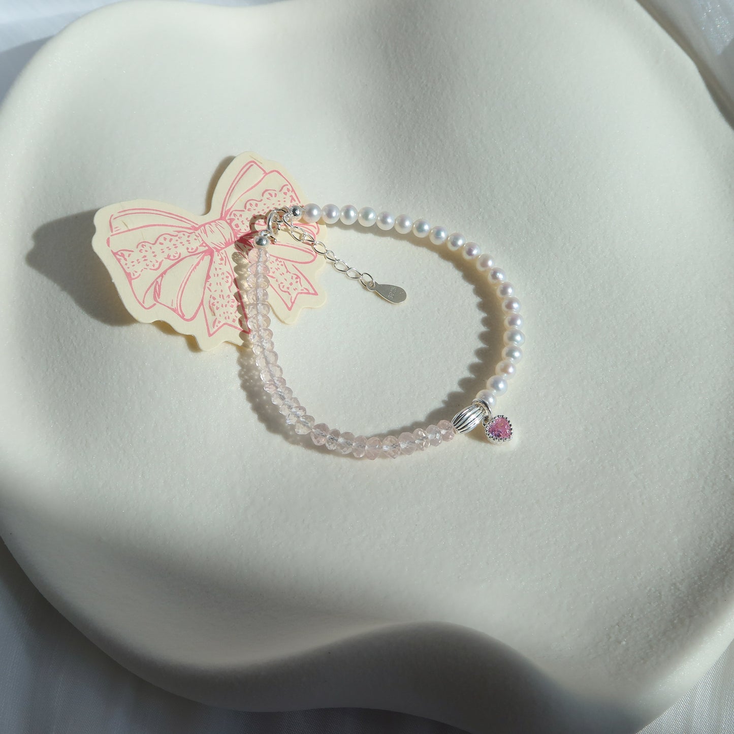 Douceur Rose Quartz Bracelet
