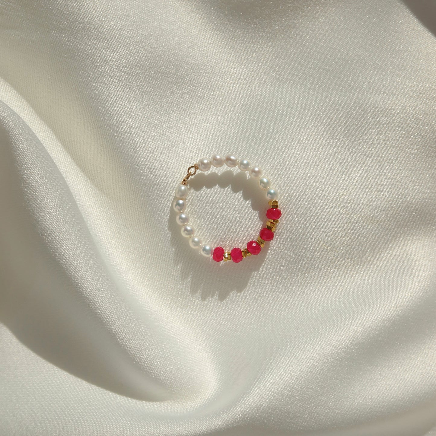 Ruby & Pearl Rings