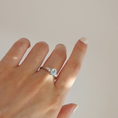 Aquamarine Ring