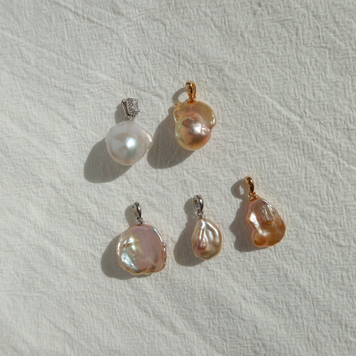 Keshi Pearl Pendant - 13