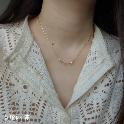 Bisou Petal Chain Necklace