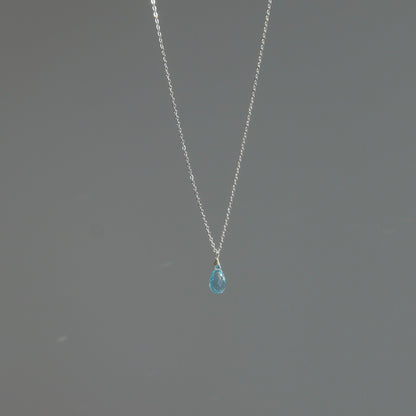 Blue Topaz Necklace