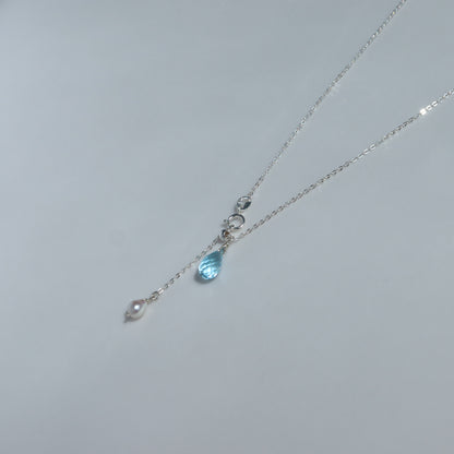 Blue Topaz Necklace