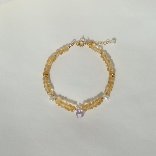 Eldora Citrine Bracelet