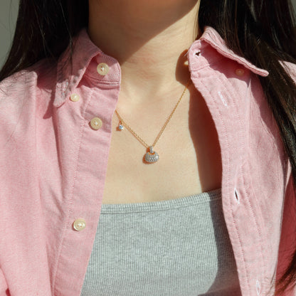 Diamond Handbag Necklaces