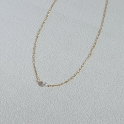 Floating Pearl Necklaces