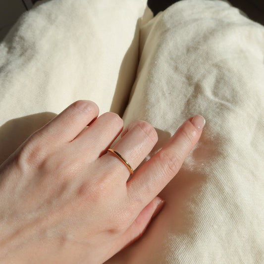 Plain Stacking Ring