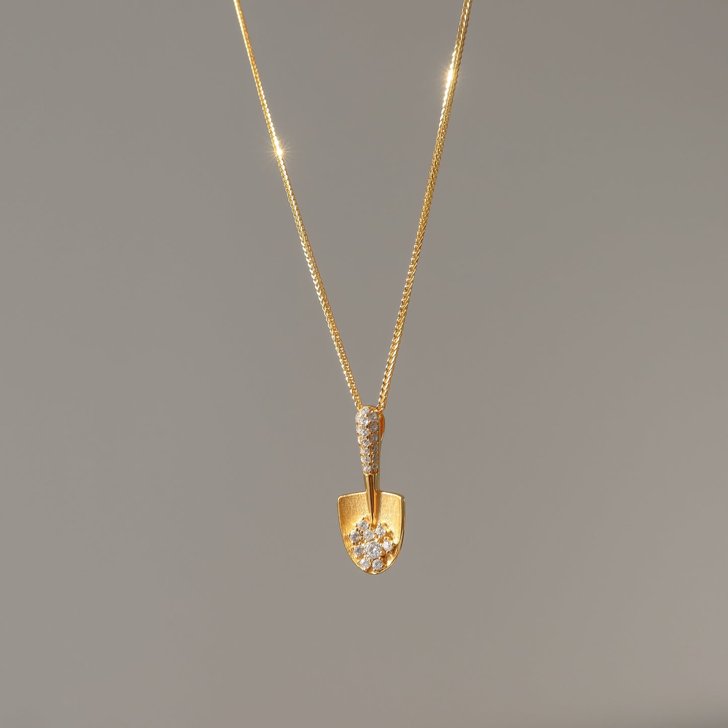 Golden Shovel Necklaces