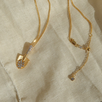 Golden Shovel Necklaces