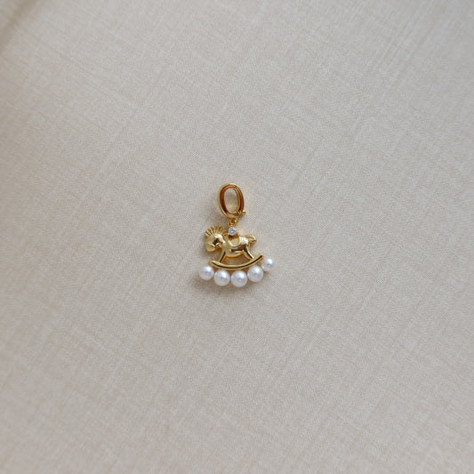 Rocking Horse Pendant Necklaces