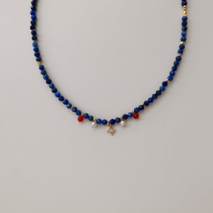 Lapis Lazuli Charm Necklaces