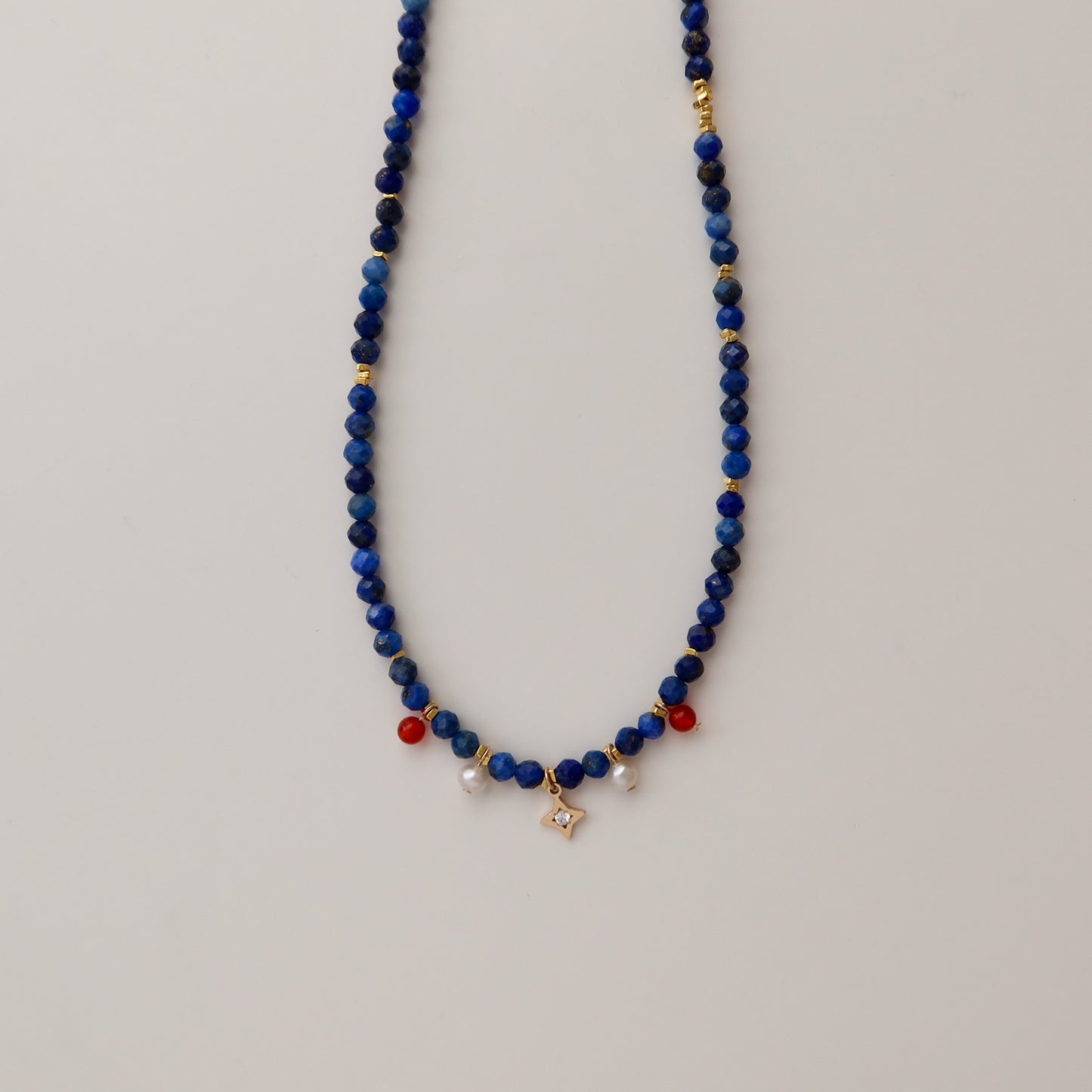 Lapis Lazuli Charm Necklaces