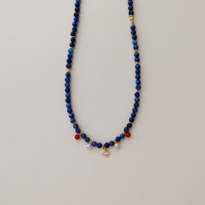 Lapis Lazuli Charm Necklaces