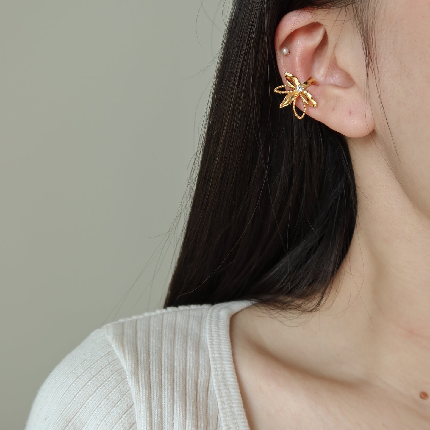 Lily Ear Cuffs