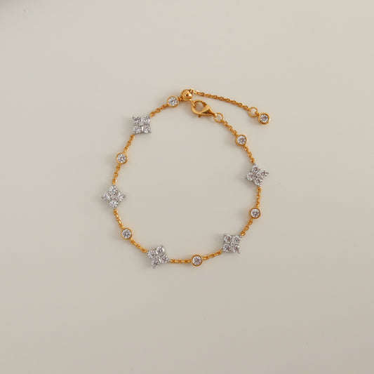 Lorreta Clover Bracelet