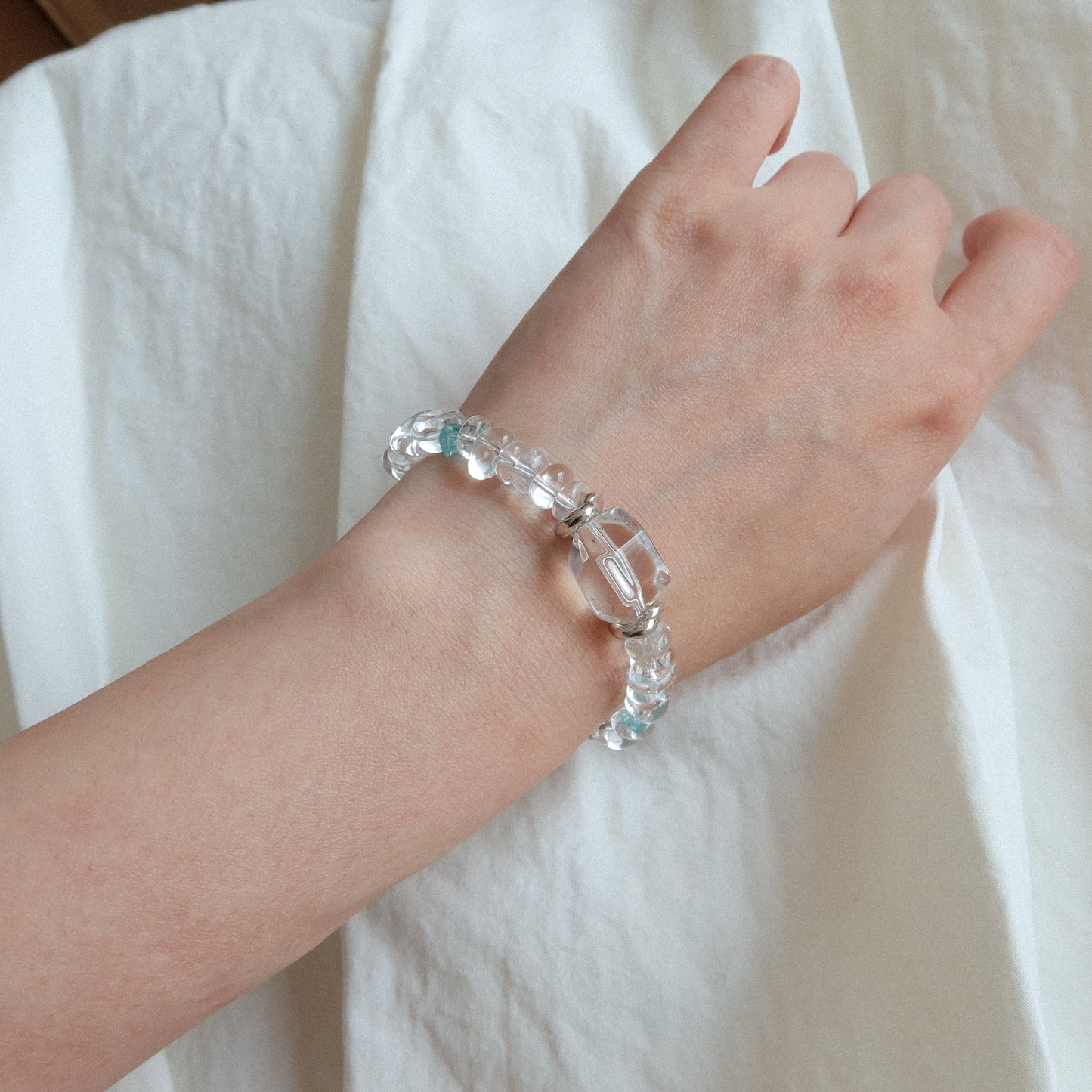 Lyne Crystal Quartz Bracelet