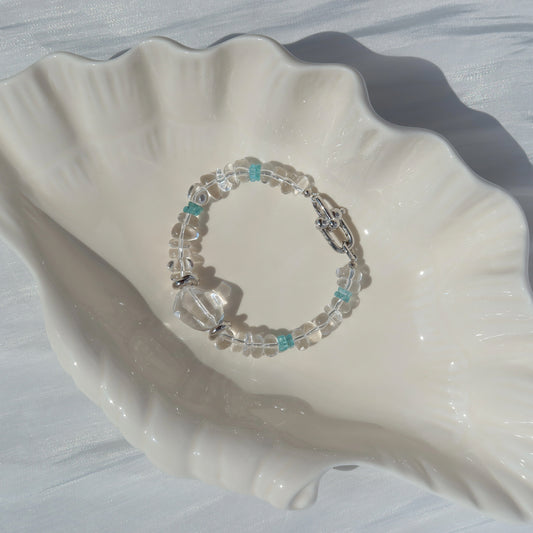 Lyne Crystal Quartz Bracelet