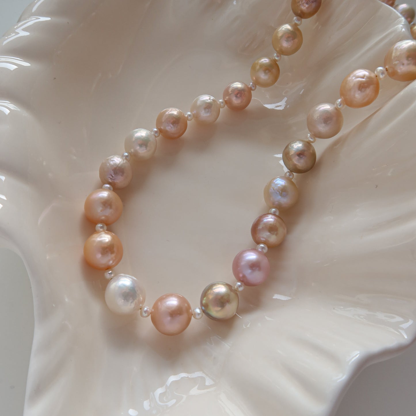 Macaron Baroque Pearl Necklaces (Limited Edition)