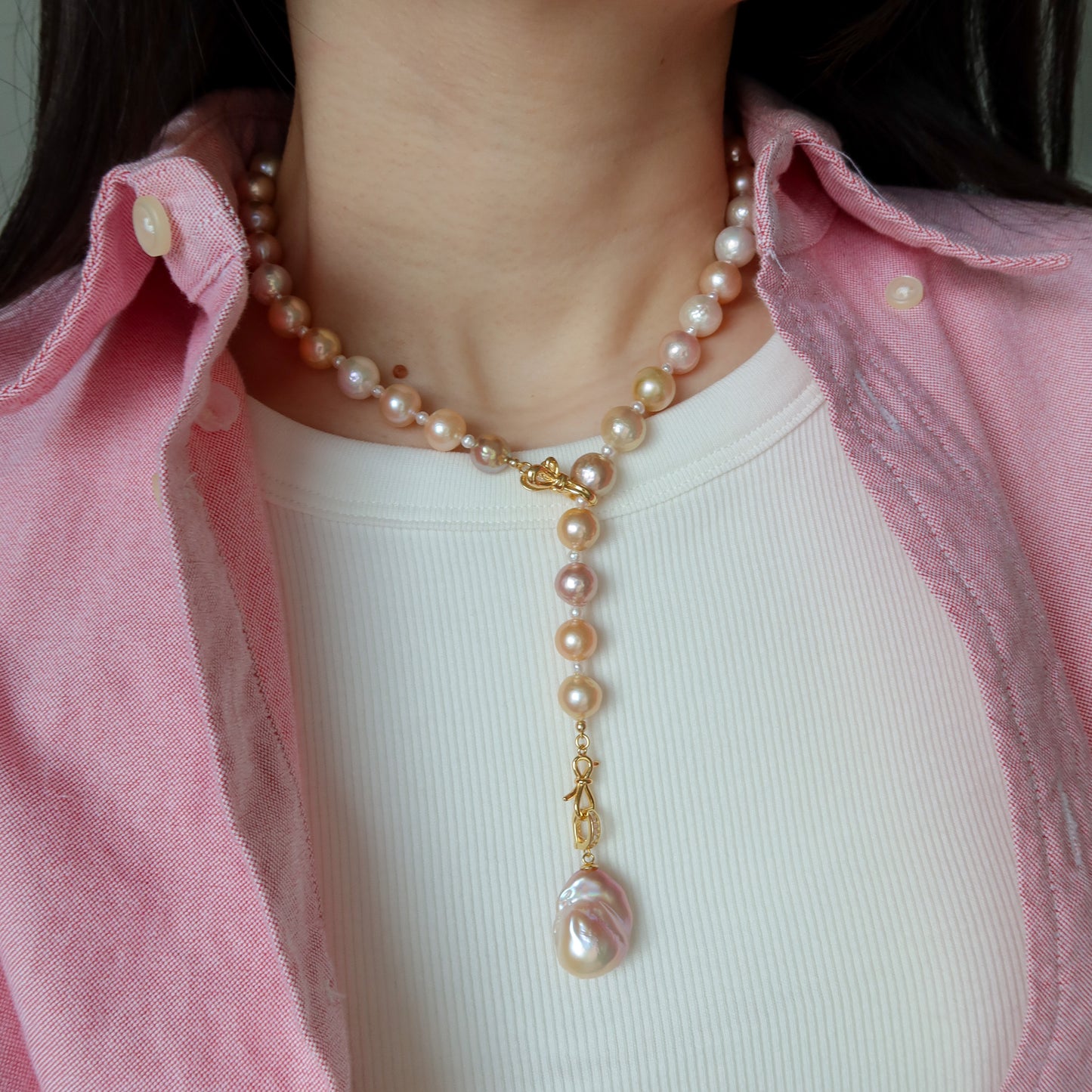 Macaron Baroque Pearl Necklaces (Limited Edition)