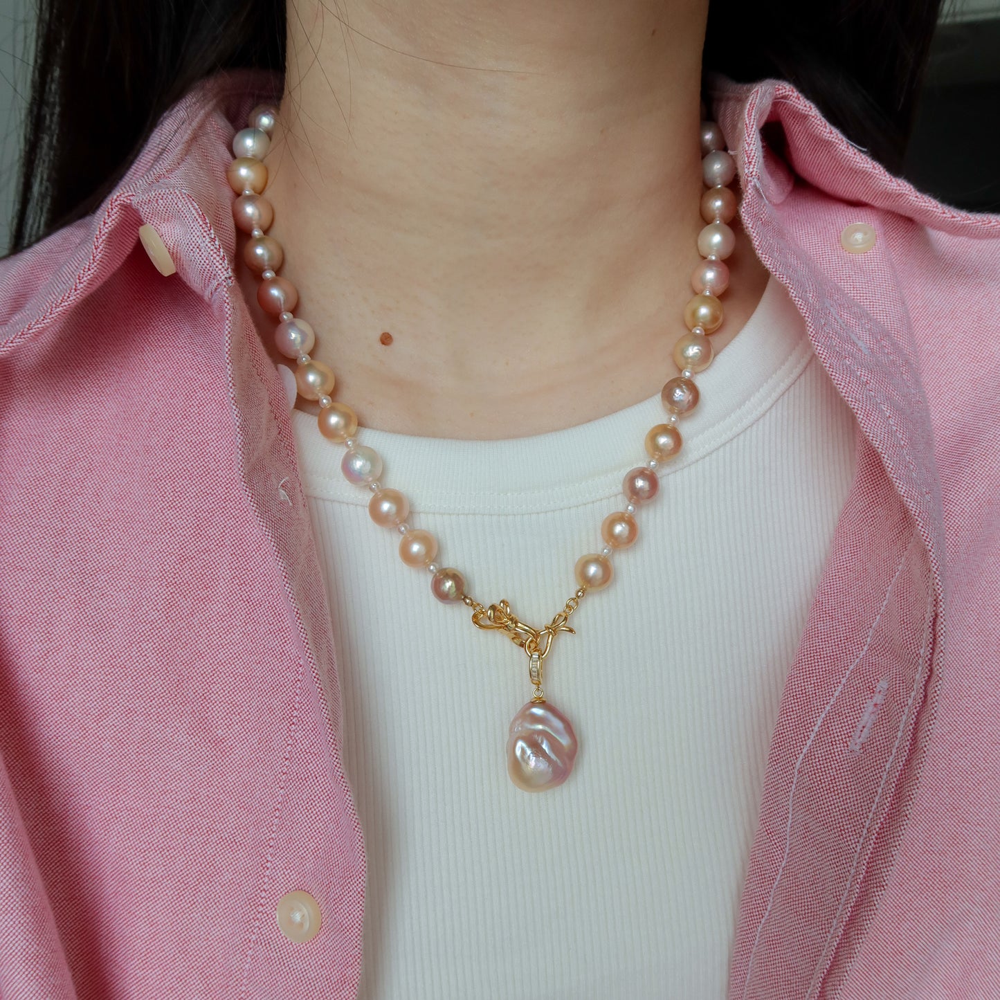 Macaron Baroque Pearl Necklaces (Limited Edition)