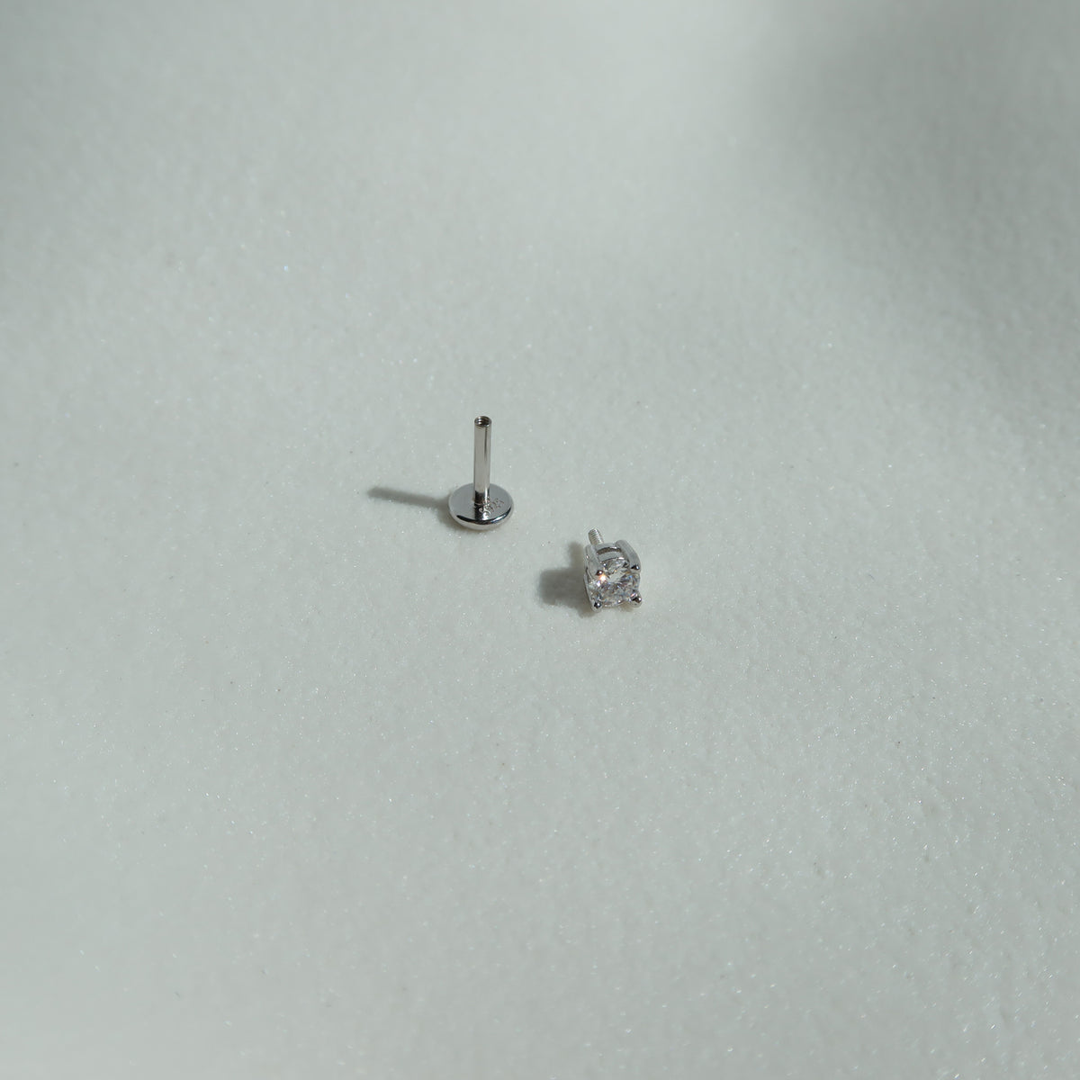 Moissanite Ear Studs
