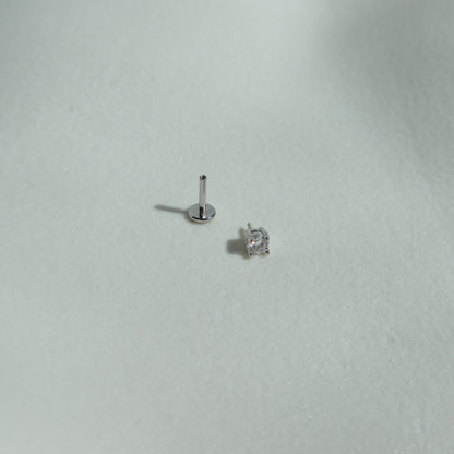 Moissanite Ear Studs