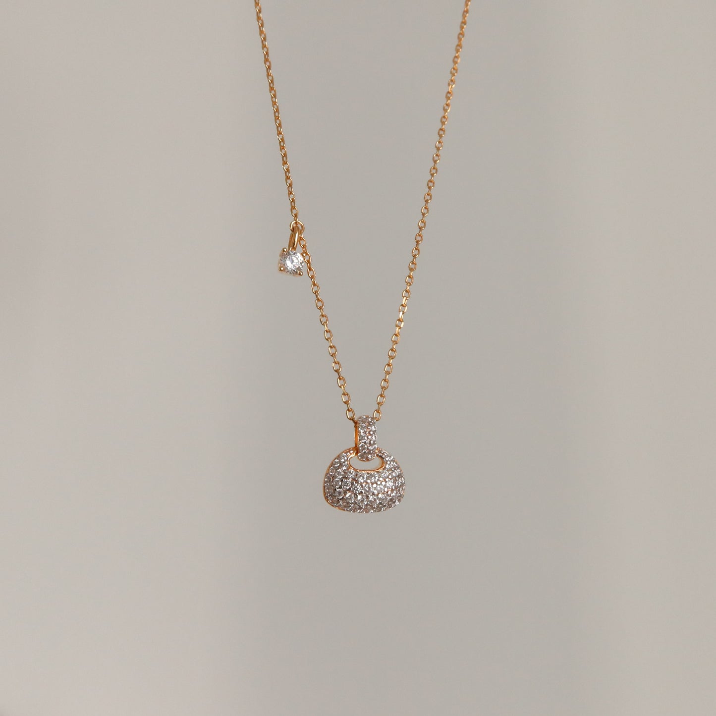 Diamond Handbag Necklaces