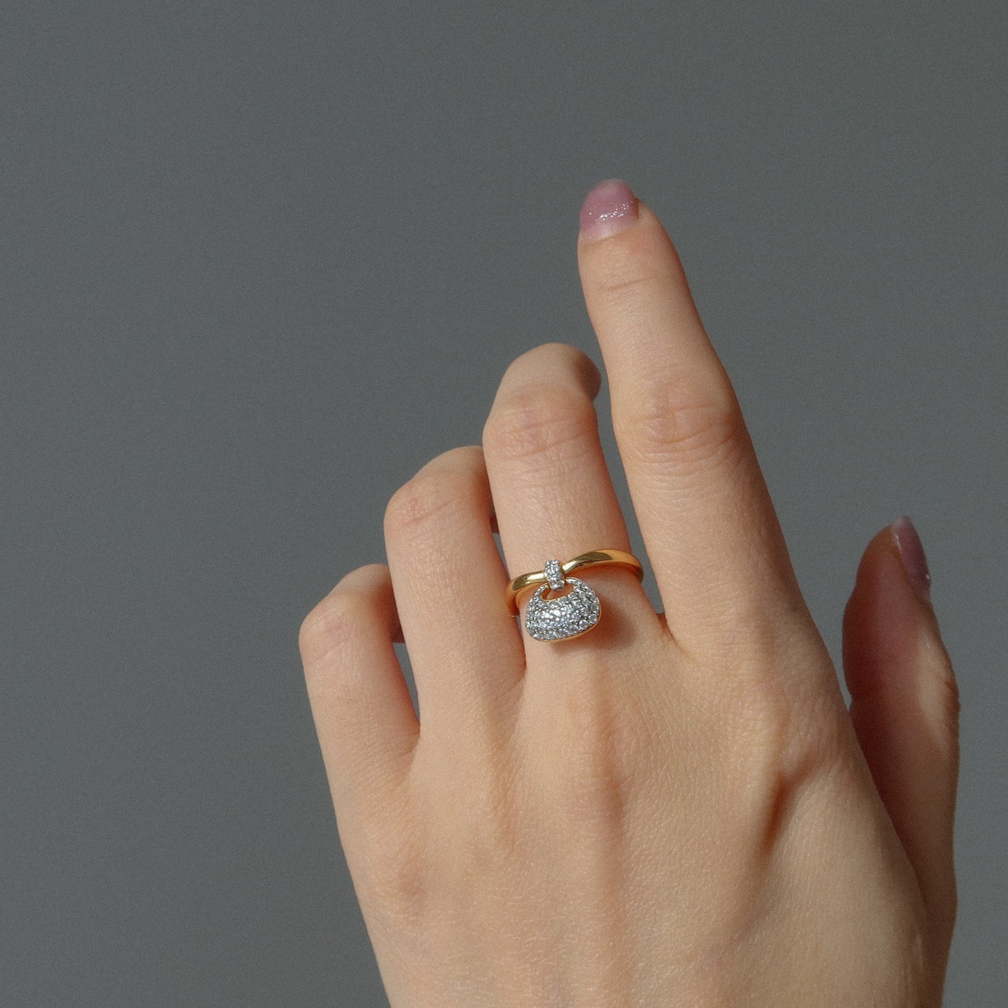 Diamond Handbag Rings