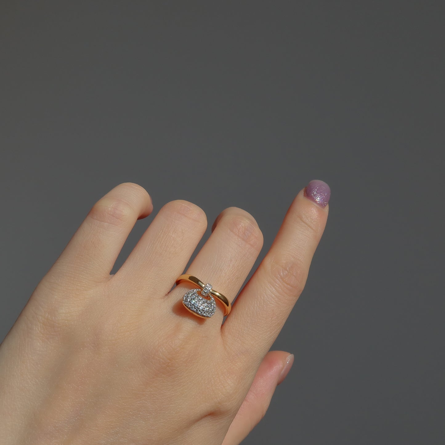 Diamond Handbag Rings