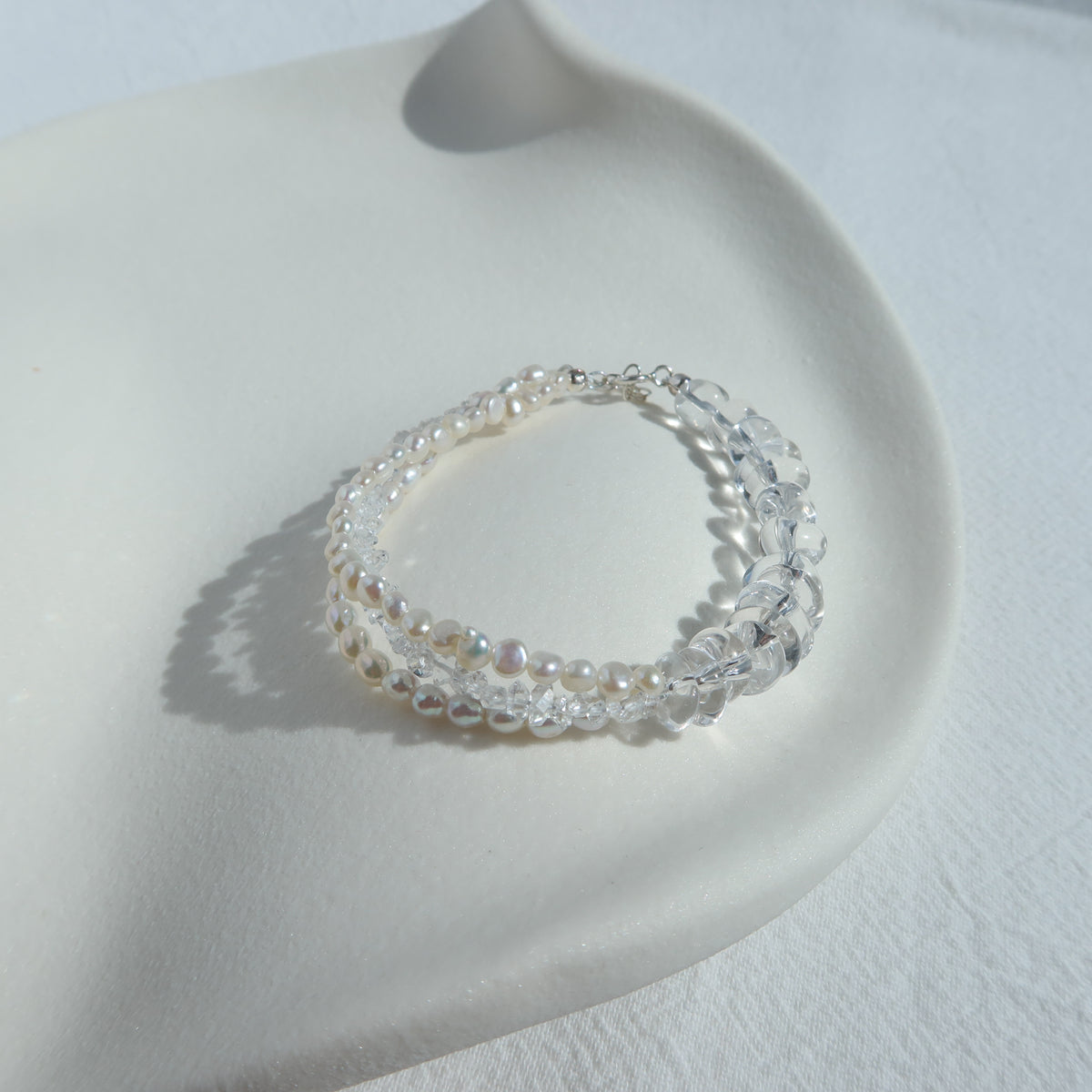 Lueur Crystal Quartz Bracelet
