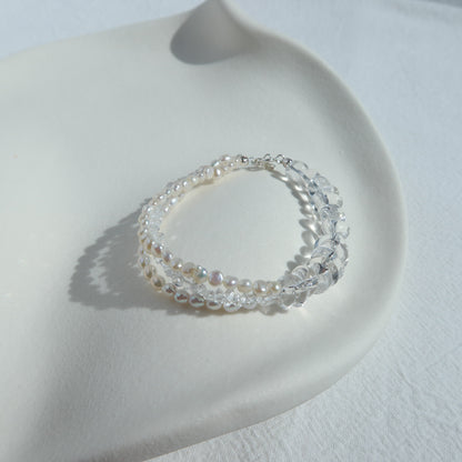 Lueur Crystal Quartz Bracelet