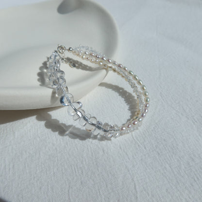 Lueur Crystal Quartz Bracelet