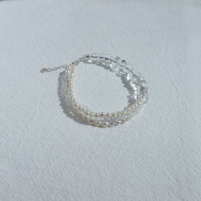 Lueur Crystal Quartz Bracelet