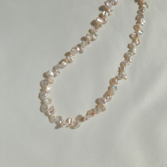 Petal Pearl Necklaces