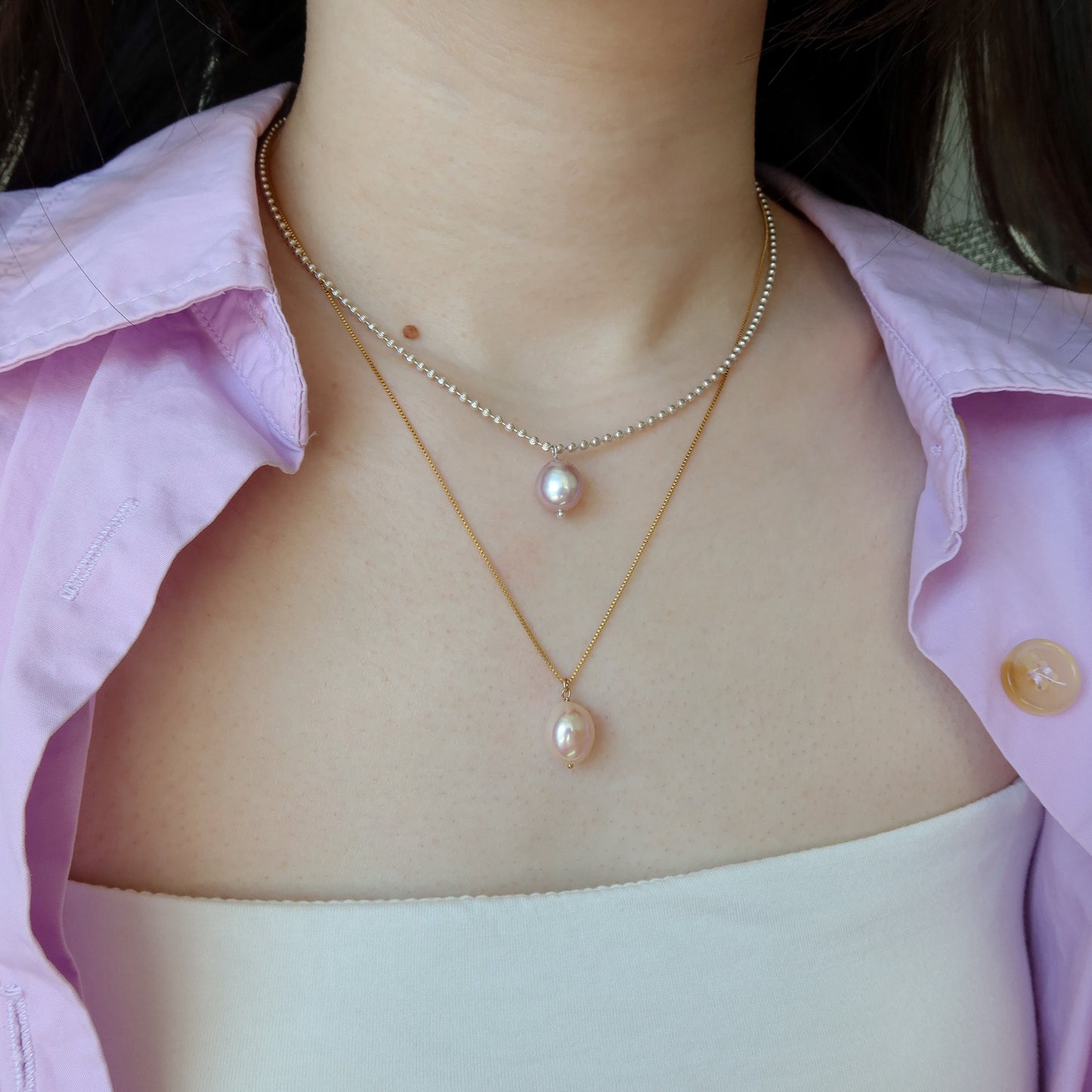 Marley Baroque Pearl Necklace