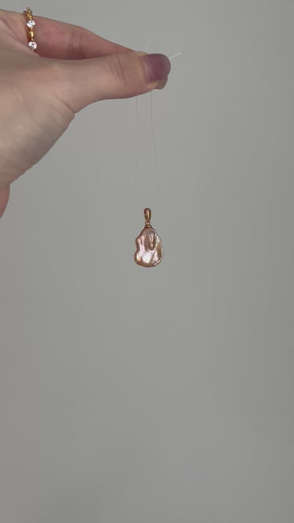 Keshi Pearl Pendant - 13
