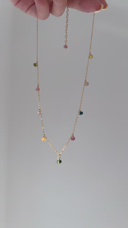 Maia Tourmaline Necklaces