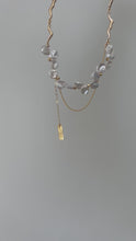 Load and play video in Gallery viewer, Dahlia Keshi Pearl Necklaces
