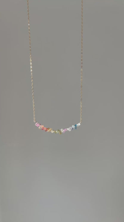 Rainbow Sapphire Necklaces (Limited edition)