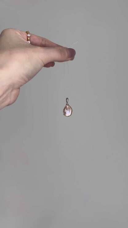 Keshi Pearl Pendant - 12
