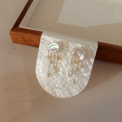 Pearls in the Rain Earrings