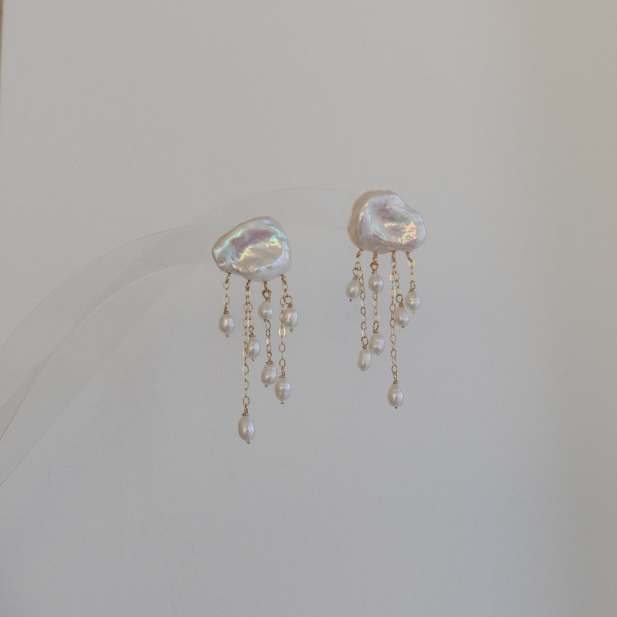 Pearls in the Rain Earrings