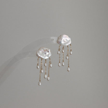 Pearls in the Rain Earrings