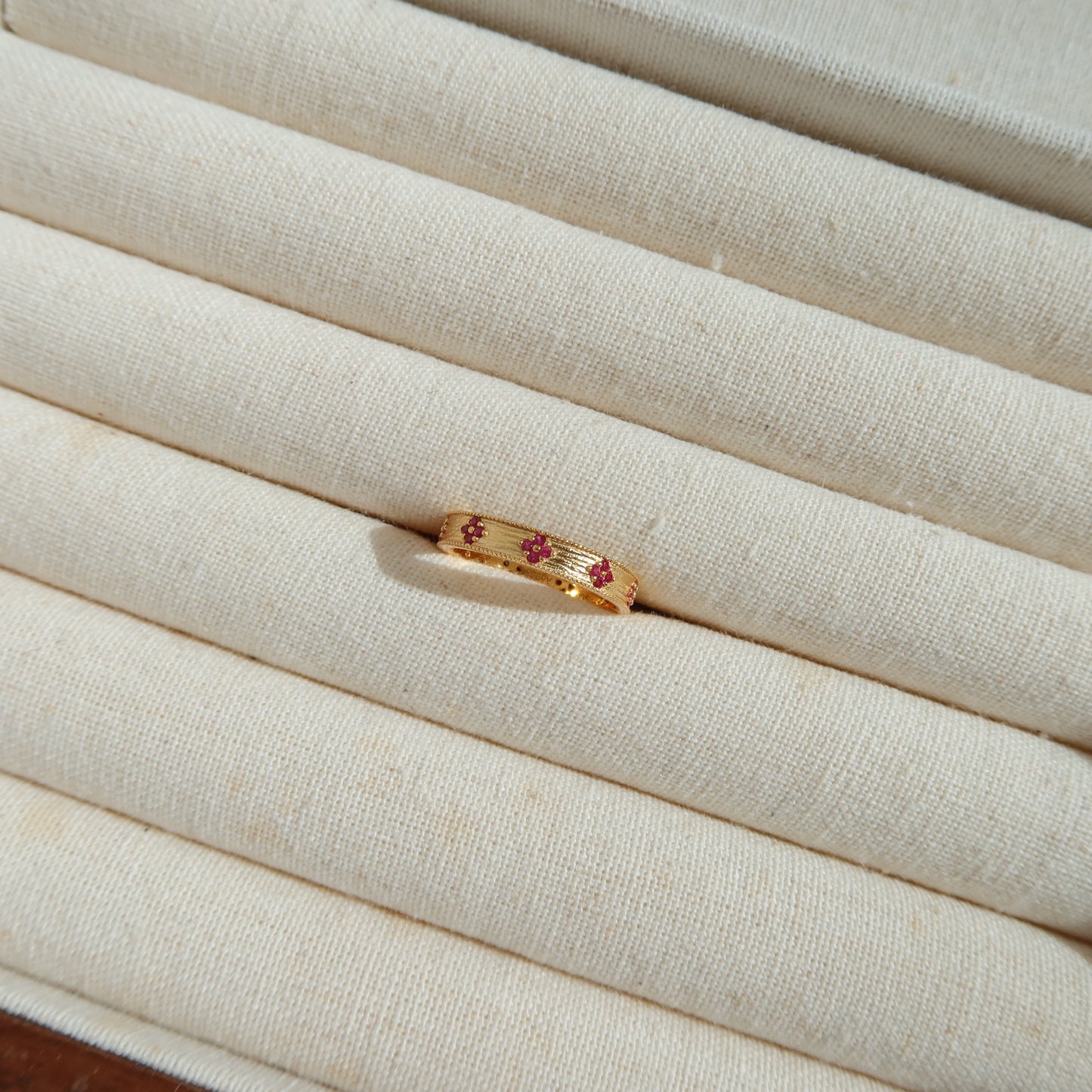 Ruby Band Rings