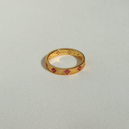 Ruby Band Rings